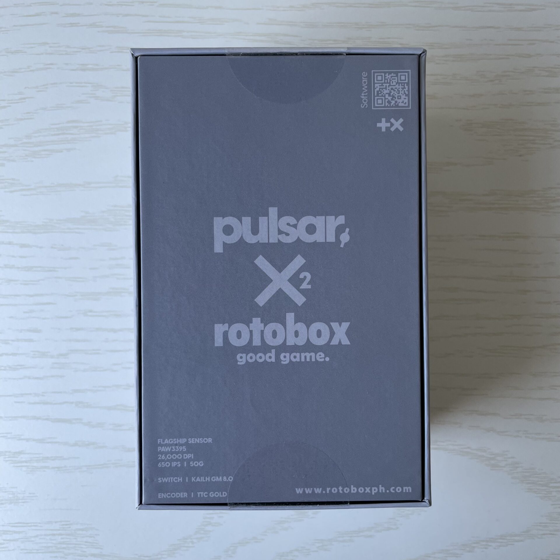 Pulsar X2 mini Wireless gaming mouse rotobox edition package2