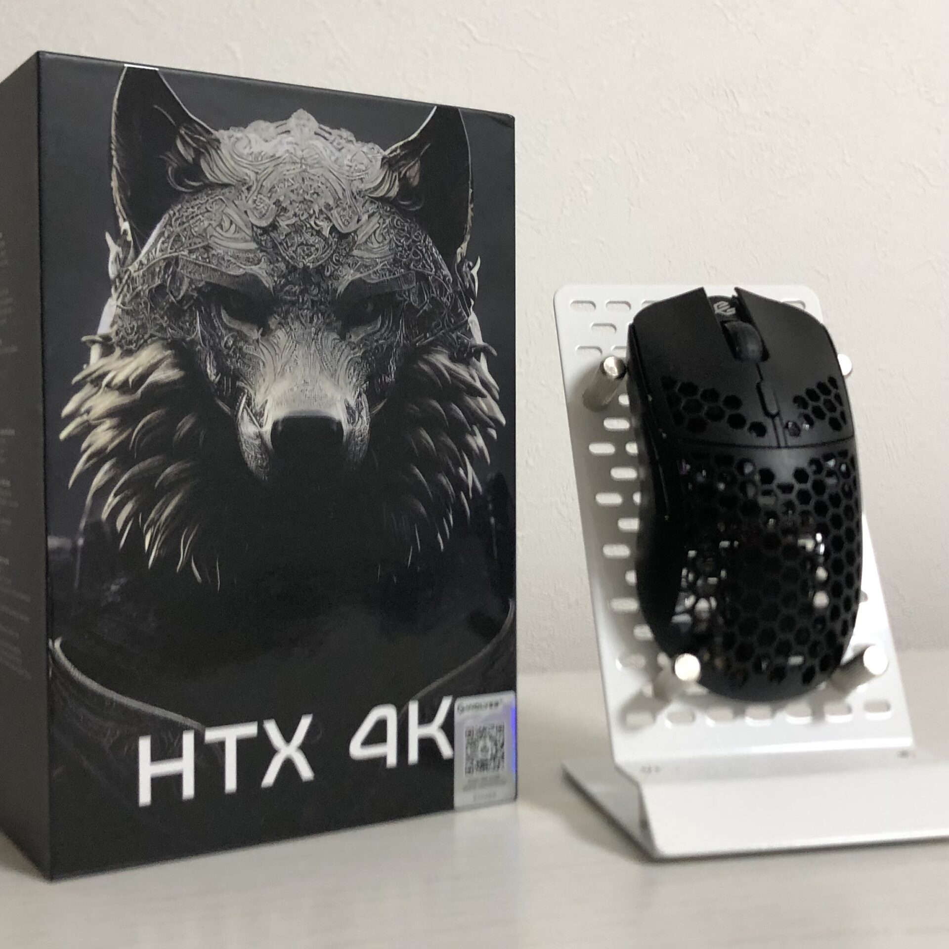 G-Wolves HTX ACE Wireless Black黒 ハニカム穴なし